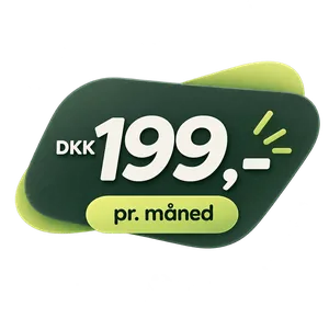 199 kr./md ex. moms